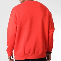 Bon marché 😀 Sweat Crewneck 9900 Orange de Classic Series 😉 -Classic Series Soldes classic series 344458 9900 024 20221025T151522 04