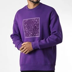 Top 10 😍 Sweat Crewneck 9900 Violet de Classic Series ⭐ -Classic Series Soldes classic series 344461 9900 032 20221020T155702 03