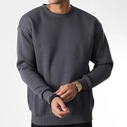 Sortie ⭐ Sweat Crewneck 8902 Gris Anthracite de Classic Series 🎉 -Classic Series Soldes classic series 344491 8902 008 20221025T151342 03