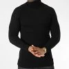 Nouveau 😍 Pull Col Roulé T3873 Noir de Classic Series 👍 -Classic Series Soldes classic series 344537 T3873 SIYAH 20221020T141737 01