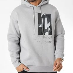 Offres ⭐ Sweat Capuche 9801 Gris de Classic Series ⭐