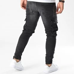 Tout neuf 🎁 Jean Cargo 15454 Gris Anthracite de Classic Series 🛒 -Classic Series Soldes classic series 344552 15454 20221024T134950 04