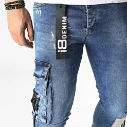 Sortie 🛒 Jean Cargo 15457 Bleu Denim de Classic Series 🎁 7 Sortie 🛒 Jean Cargo 15457 Bleu Denim de Classic Series 🎁 -Classic Series Soldes classic series 344553 15457 20221024T135118 02