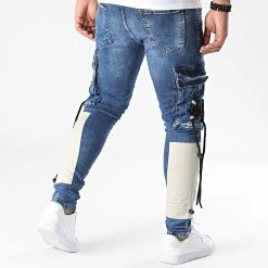 Sortie 🛒 Jean Cargo 15457 Bleu Denim de Classic Series 🎁 9 Sortie 🛒 Jean Cargo 15457 Bleu Denim de Classic Series 🎁 -Classic Series Soldes classic series 344553 15457 20221024T135121 04