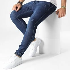 Meilleure affaire 🛒 Jogger Pant DJ2272 Bleu Denim de Classic Series ⌛ -Classic Series Soldes classic series 344558 DJ2272 BLUE 20221021T160111 03