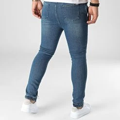 Tout neuf ⌛ Jogger Pant DJ2275 Bleu Denim de Classic Series ✨ -Classic Series Soldes classic series 344561 DJ2275 BLEU 20221124T090619 04