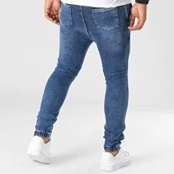 Remise 😍 Jogger Pant DJ2271 Bleu Denim de Classic Series 😉 -Classic Series Soldes classic series 344562 DJ2271 20221024T143419 04