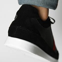 Remise 😀 Baskets Nac-17 Black Red de Classic Series ⌛ -Classic Series Soldes classic series 344734 NAC 17 BLK BLK SUET 20221111T154450 04