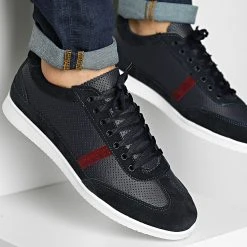 Promo ✨ Baskets Nac-17 Navy Red de Classic Series 😀