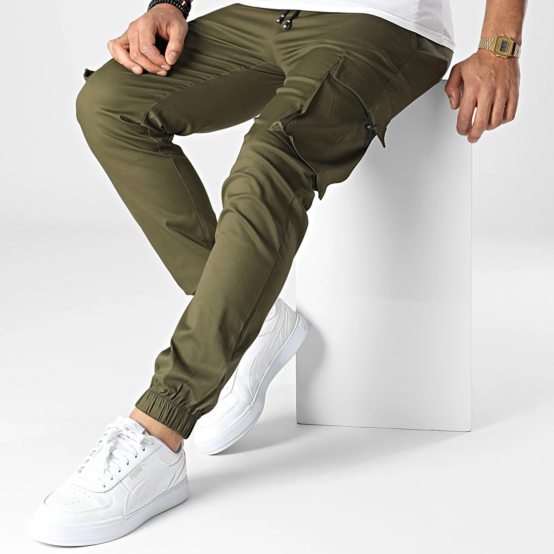 Coupon 🔔 Pantalon Cargo ZA53 Vert Kaki de Classic Series ⭐ 5 Coupon 🔔 Pantalon Cargo ZA53 Vert Kaki de Classic Series ⭐ – Image 3