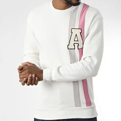 Tout neuf 🌟 Sweat Crewneck GK-1130 Blanc de Classic Series 🌟 -Classic Series Soldes classic series 345395 GK 1130 EKRU 20221031T151930 03