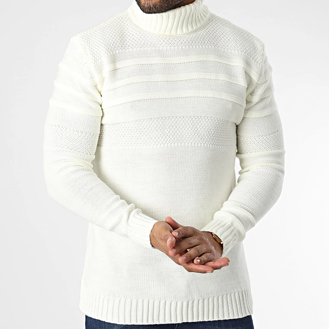 Tout neuf 🔥 Pull Col Roulé T3832 Beige de Classic Series 🎉 3 Tout neuf 🔥 Pull Col Roulé T3832 Beige de Classic Series 🎉