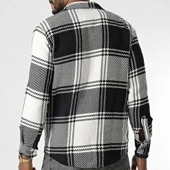 Meilleur prix ⭐ Surchemise A Carreaux 7023 Noir Blanc de Classic Series ⭐ 9 Meilleur prix ⭐ Surchemise A Carreaux 7023 Noir Blanc de Classic Series ⭐ -Classic Series Soldes classic series 345928 7023 WHITE 20221031T141851 04