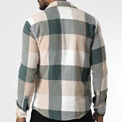 De gros ✨ Surchemise A Carreaux 7029 Vert Kaki de Classic Series ❤️ -Classic Series Soldes classic series 345929 7029 GREEN 20221031T141952 04