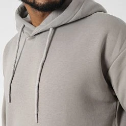Offres 🔥 Sweat Capuche 8801 Gris de Classic Series ⌛ -Classic Series Soldes classic series 345936 8801 027 20221031T150645 02