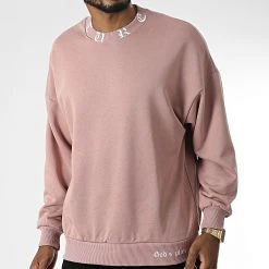 Meilleur prix ❤️ Sweat Crewneck 22-K030 Rose de Classic Series ❤️ -Classic Series Soldes classic series 345958 22 K030 SAMON 20221031T150923 03