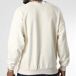 Acheter ✔️ Sweat Crewneck 22-K030 Beige de Classic Series 😀 -Classic Series Soldes classic series 345962 22 K030 BEJ 20221031T141424 04