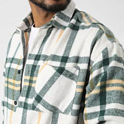 Meilleure vente 🛒 Surchemise A Carreaux 7037 Vert de Classic Series 🧨 7 Meilleure vente 🛒 Surchemise A Carreaux 7037 Vert de Classic Series 🧨 -Classic Series Soldes classic series 345966 7037 GREEN 20221031T142052 02