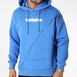 Meilleure vente ⭐ Sweat Capuche 22-K083 Bleu de Classic Series ✔️ -Classic Series Soldes classic series 345998 22 K083 SAKS 20221028T161314 04