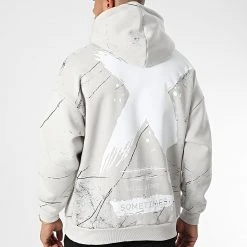 Acheter 😀 Sweat Capuche 22-K083 Beige de Classic Series ✨ -Classic Series Soldes classic series 345999 22 K083 GRI 20221028T161221 04