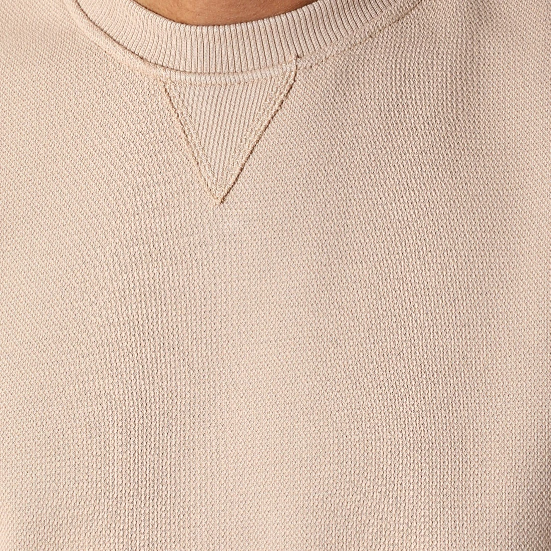 Meilleur prix 👍 Sweat Crewneck 7902 Beige de Classic Series 😀 4 Meilleur prix 👍 Sweat Crewneck 7902 Beige de Classic Series 😀 – Image 2