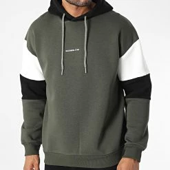 Budget 🛒 Sweat Capuche 8800 Vert Kaki de Classic Series 😉 -Classic Series Soldes classic series 346007 8800 004 20221031T122409 03