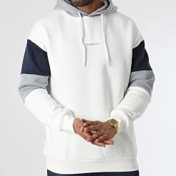 Sortie 🛒 Sweat Capuche 8800 Blanc de Classic Series 👏 -Classic Series Soldes classic series 346008 8800 006 20221028T160534 03