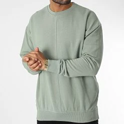 Meilleure vente 🧨 Sweat Crewneck 8900 Vert de Classic Series 👏 -Classic Series Soldes classic series 346023 8900 023 20221028T160952 03