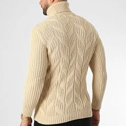 Les meilleures critiques de ⭐ Pull Col Roulé T3843 Beige de Classic Series 👍 -Classic Series Soldes classic series 346040 T3843 KREM 20221031T140953 04
