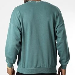 Acheter 🔥 Sweat Crewneck 22-K030 Bleu Pétrole de Classic Series ✨ -Classic Series Soldes classic series 346044 22 K030 PETROL 20221031T144534 04