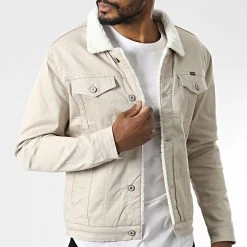 Les meilleures critiques de 🧨 Veste Jean Col Mouton 7001 Beige de Classic Series 😍 -Classic Series Soldes classic series 346150 W 7001 BEIGE 20221031T141001 03