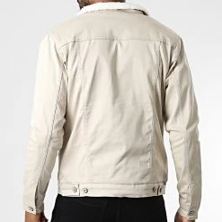 Les meilleures critiques de 🧨 Veste Jean Col Mouton 7001 Beige de Classic Series 😍 -Classic Series Soldes classic series 346150 W 7001 BEIGE 20221031T141003 04