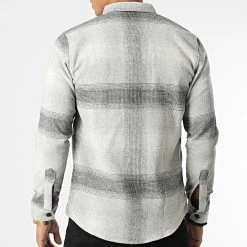 Meilleure affaire ❤️ Surchemise Carreaux Y-2042 Gris Chiné de Classic Series 😍 -Classic Series Soldes classic series 348570 Y 2042 08 20221128T141132 04