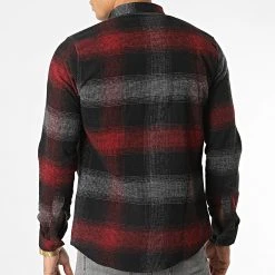 Vente flash 🛒 Surchemise Carreaux Y-2242 Noir Bordeaux de Classic Series ✔️ -Classic Series Soldes classic series 348571 Y 2242 06 20221128T140946 04