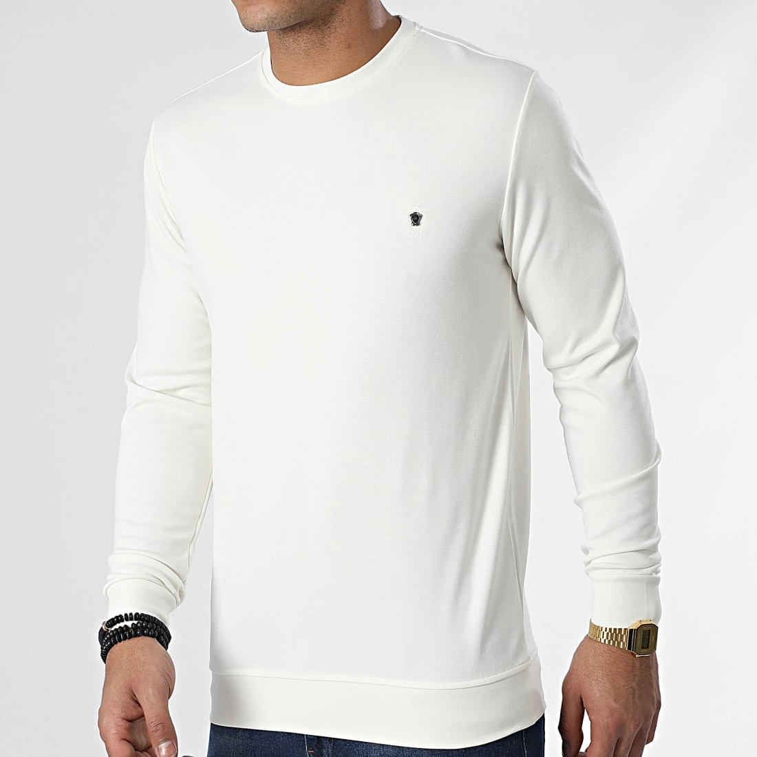 Budget ❤️ Sweat Crewneck RBL6181 Beige Clair de Classic Series 🧨 5 Budget ❤️ Sweat Crewneck RBL6181 Beige Clair de Classic Series 🧨 – Image 3