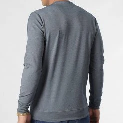 Top 10 ✨ Sweat Crewneck RBL6181 Bleu Marine Chiné de Classic Series 👍 -Classic Series Soldes classic series 348609 RBL6181 LACIVERT 20221128T140845 04