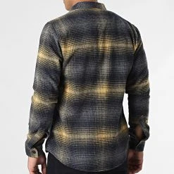 Le moins cher 💯 Surchemise Carreaux Y-2042 Jaune Bleu Marine de Classic Series 😍 -Classic Series Soldes classic series 348614 Y 2042 03 20221128T141523 04