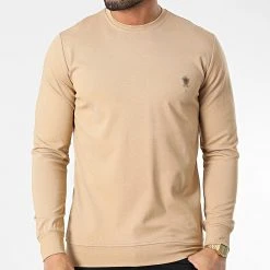Meilleure vente 🎁 Sweat Crewneck RBL6181 Sable de Classic Series 😉 -Classic Series Soldes classic series 348641 RBL6181 VIZON 20221122T154942 03