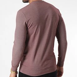 Le moins cher 💯 Sweat Crewneck RBL6181 Bordeaux Chiné de Classic Series ⌛ -Classic Series Soldes classic series 348643 RBL6181 BORDO 20221125T150336 04