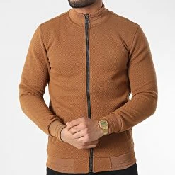 Bon marché 💯 Veste Zippée RBL6310 Camel de Classic Series 👍