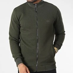 Promo 👍 Veste Zippée RBL6310 Vert Kaki de Classic Series ⌛ -Classic Series Soldes classic series 348666 RBL6310 HAKI 20221122T154541 03