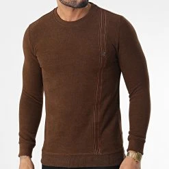 Meilleur prix 😉 Sweat Crewneck RBL6213 Marron de Classic Series 😀 -Classic Series Soldes classic series 348680 RBL6213 KAHVERENGI 1 20221125T150611 03