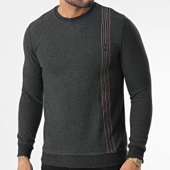 Bon marché 🔥 Sweat Crewneck RBL6213 Gris Anthracite de Classic Series 🔥