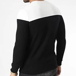 Vente flash ❤️ Sweat Crewneck RBL6211 Noir Blanc de Classic Series ❤️ -Classic Series Soldes classic series 348692 RBL6211 SIYAH 20221123T160750 04