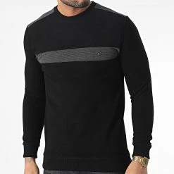 Meilleur prix ✔️ Sweat Crewneck RBL6212 Noir de Classic Series ❤️ -Classic Series Soldes classic series 348707 RBL6212 SIYAH 20221123T160814 03