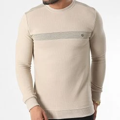 Tout neuf 🔥 Sweat Crewneck RBL6212 Beige de Classic Series ✨ -Classic Series Soldes classic series 348709 RBL6212 BEJ 20221125T151916 03