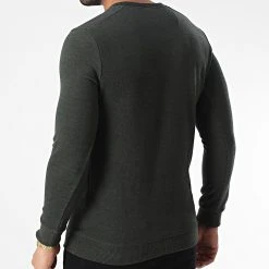 Meilleur prix 👍 Sweat Crewneck RBL6212 Vert Kaki de Classic Series 🎁 -Classic Series Soldes classic series 348711 RBL6212 HAKI 20221125T150520 04