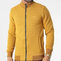 Promo 💯 Veste Zippée RBL6310 Jaune Moutarde de Classic Series 😍