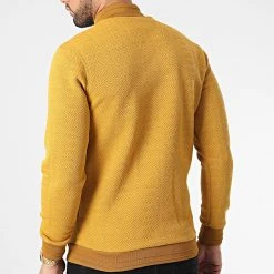 Promo 💯 Veste Zippée RBL6310 Jaune Moutarde de Classic Series 😍 -Classic Series Soldes classic series 348719 RBL6310 HARDAL 20221122T152932 04