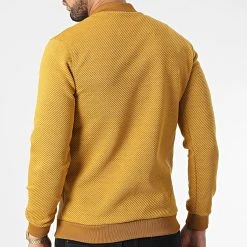Meilleur prix 😉 Veste Zippée RBL6308 Jaune Moutarde de Classic Series 🎉 -Classic Series Soldes classic series 348723 RBL6308 HARDAL 20221122T152828 04